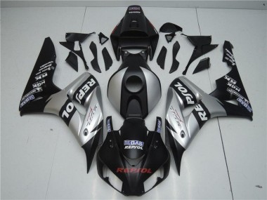 Buy 2004-2005 Black Silver Repsol Honda CBR1000RR Motorcyle Fairings Canada