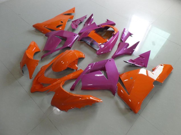 Buy 2003-2005 Orange and Pink Kawasaki ZX10R Motorcycle Bodywork Canada Buy 2003-2005 Orange and Pink Kawasaki ZX10R Motorcycle Bodywork Canada