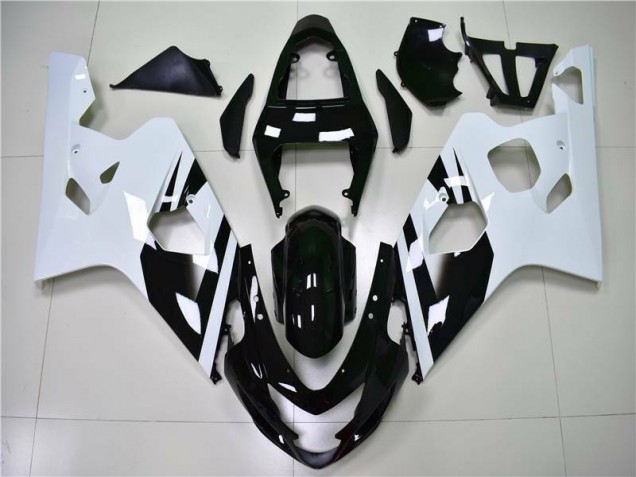 Buy 2004-2005 White Black Suzuki GSXR 600/750 Motor Fairings Canada Buy 2004-2005 White Black Suzuki GSXR 600/750 Motor Fairings Canada