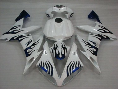 Buy 2004-2006 White Blue Flame Yamaha YZF R1 Replacement Fairings Canada
