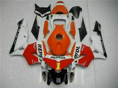 Buy 2005-2006 Orange Repsol Honda CBR600RR Bike Fairing Kit Canada