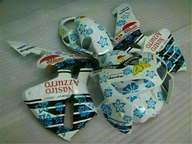 Buy 2005-2006 White Blue Nastro Azzurro 46 Honda CBR600RR Motorcycle Fairing Canada Buy 2005-2006 White Blue Nastro Azzurro 46 Honda CBR600RR Motorcycle Fairing Canada
