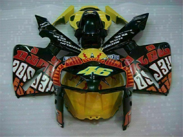 Buy 2005-2006 Black Red Yellow 46 Honda CBR600RR Motorcycle Fairing Canada