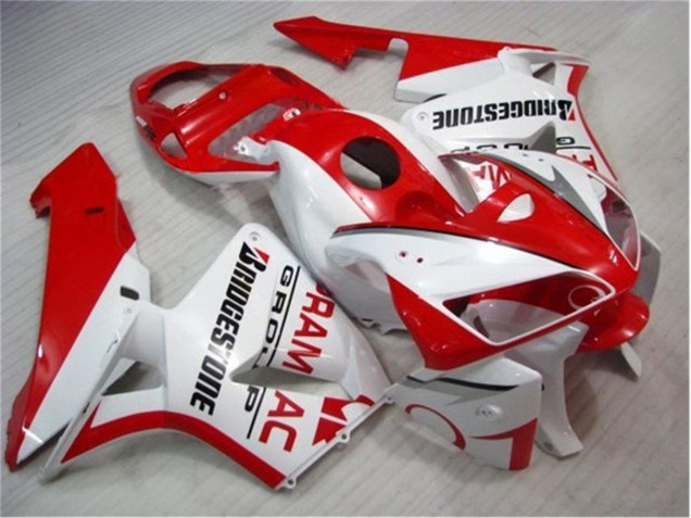 Buy 2005-2006 Red White Honda CBR600RR Bike Fairings Canada