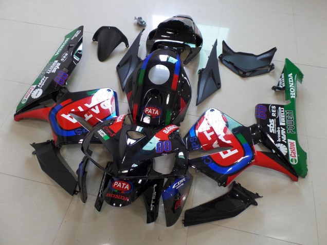 Buy 2005-2006 Black Red Pata Honda CBR600RR Motorbike Fairings Canada Buy 2005-2006 Black Red Pata Honda CBR600RR Motorbike Fairings Canada