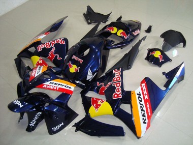 Buy 2005-2006 Dark Blue Red Bull Repsol Honda CBR600RR Motorcycle Fairings Kits Canada