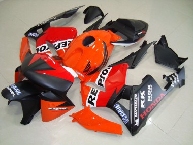 Buy 2005-2006 Matte Black Repsol Race Honda CBR600RR Motorcycle Fairing Kit Canada