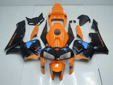 Buy 2005-2006 Orange Black Honda CBR600RR Motorcycle Fairings Canada