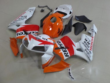 Buy 2005-2006 Orange White Repsol Honda CBR600RR Motorbike Fairings Canada