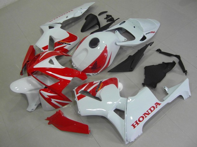 Buy 2005-2006 Red White Honda CBR600RR Replacement Motorcycle Fairings Canada