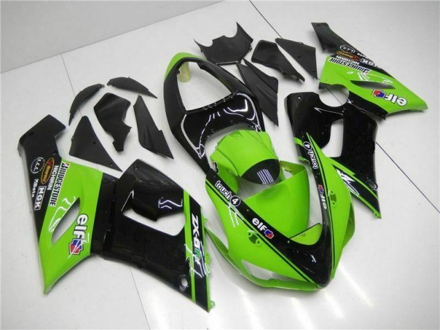 Buy 2005-2006 Green Kawasaki ZX6R Motorcycle Fairings Kit Canada Buy 2005-2006 Green Kawasaki ZX6R Motorcycle Fairings Kit Canada