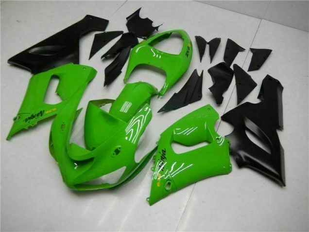 Buy 2005-2006 Green Kawasaki ZX6R Motorbike Fairing Canada