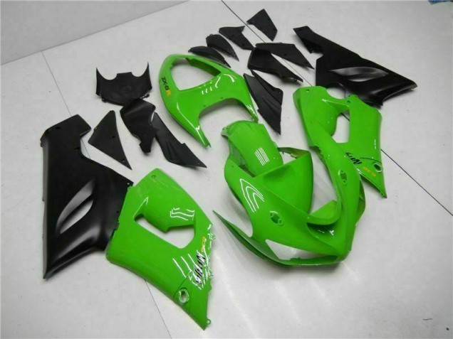 Buy 2005-2006 Green Kawasaki ZX6R Motorbike Fairing Canada