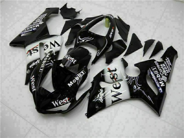 Buy 2005-2006 Black Kawasaki ZX6R Bike Fairings Canada Buy 2005-2006 Black Kawasaki ZX6R Bike Fairings Canada