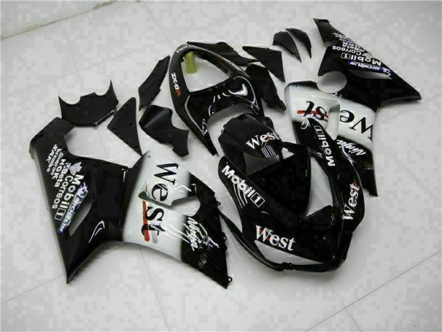 Buy 2005-2006 Black Kawasaki ZX6R Bike Fairings Canada Buy 2005-2006 Black Kawasaki ZX6R Bike Fairings Canada
