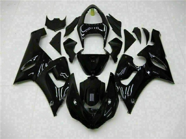 Buy 2005-2006 Glossy Black Kawasaki ZX6R Motor Fairings Canada Buy 2005-2006 Glossy Black Kawasaki ZX6R Motor Fairings Canada