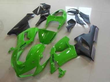 Buy 2005-2006 Green Kawasaki ZX6R Motorcycle Replacement Fairings & Bodywork Canada