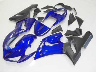 Buy 2005-2006 Blue Black Kawasaki ZX6R Motorcycle Fairing Canada