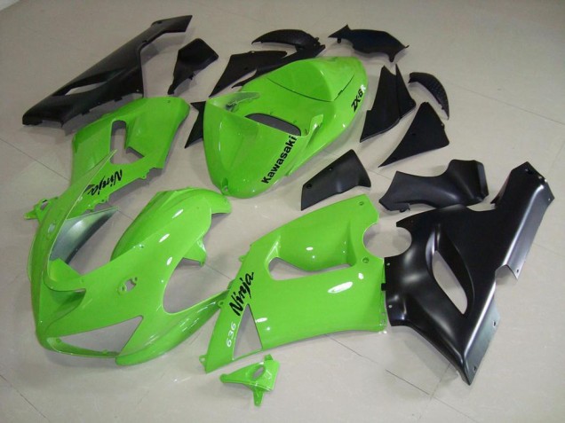 Buy 2005-2006 Lime Green Kawasaki ZX6R Bike Fairings Canada