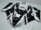Buy 2005-2006 Black White Kawasaki ZX6R Moto Fairings Canada
