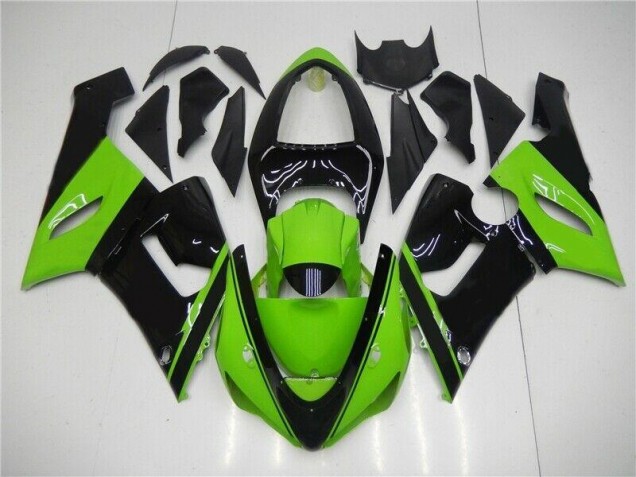 Buy 2005-2006 Green Black Kawasaki ZX6R Motor Fairings Canada