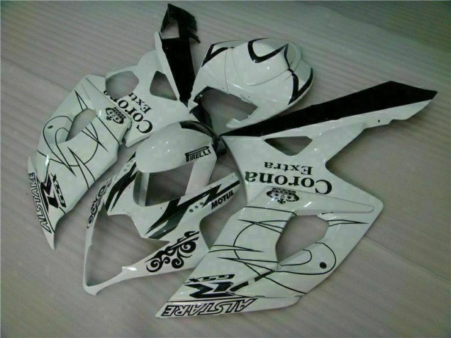 Buy 2005-2006 White Suzuki GSXR 1000 Motorbike Fairing Kits Canada Buy 2005-2006 White Suzuki GSXR 1000 Motorbike Fairing Kits Canada