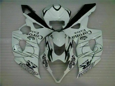 Buy 2005-2006 White Suzuki GSXR 1000 Motorbike Fairing Kits Canada