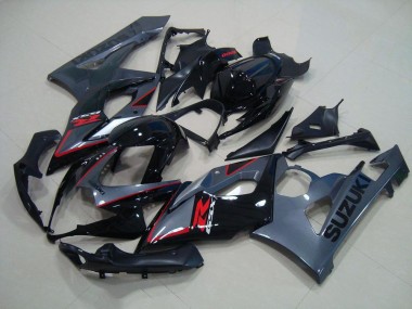 Buy 2005-2006 Black Red Decals Suzuki GSXR 1000 Moto Fairings Canada