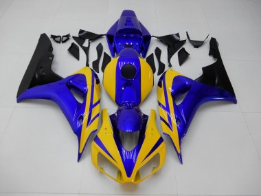Buy 2006-2007 Yellow Blue Honda CBR1000RR Replacement Motorcycle Fairings Canada
