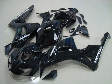 Buy 2006-2007 Black Silver Decals Honda CBR1000RR Motorcycle Fairing Kit Canada
