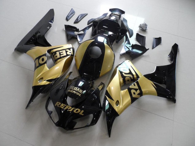 Buy 2006-2007 Gold Repsol Honda CBR1000RR Moto Fairings Canada Buy 2006-2007 Gold Repsol Honda CBR1000RR Moto Fairings Canada