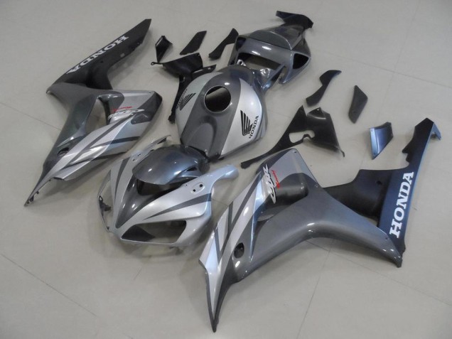 Buy 2006-2007 Grey Silver and Matte Black Honda CBR1000RR Motor Fairings Canada Buy 2006-2007 Grey Silver and Matte Black Honda CBR1000RR Motor Fairings Canada