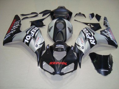 Buy 2006-2007 Matte Black Silver Repsol Honda CBR1000RR Motorcycle Fairing Canada