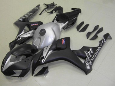 Buy 2006-2007 Matte Black Silver Honda CBR1000RR Motorcycle Fairing Kit Canada
