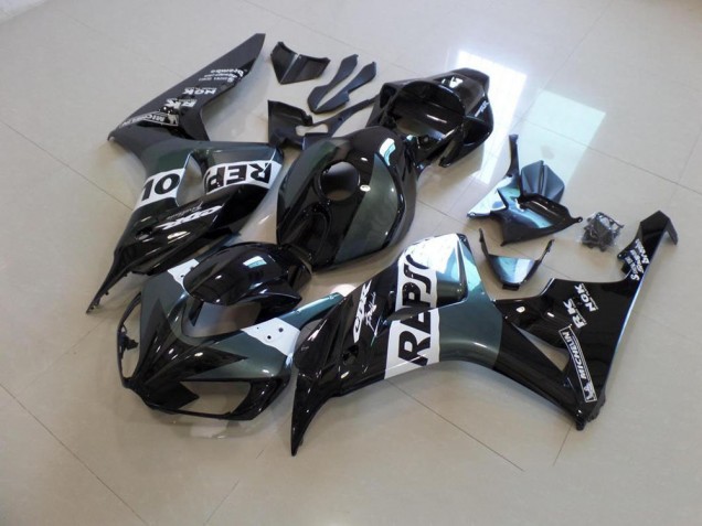 Buy 2006-2007 Grey Black Repsol Honda CBR1000RR Motorbike Fairing Kits Canada Buy 2006-2007 Grey Black Repsol Honda CBR1000RR Motorbike Fairing Kits Canada