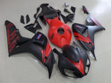Buy 2006-2007 Red and Matte Black Honda CBR1000RR Motor Fairings Canada