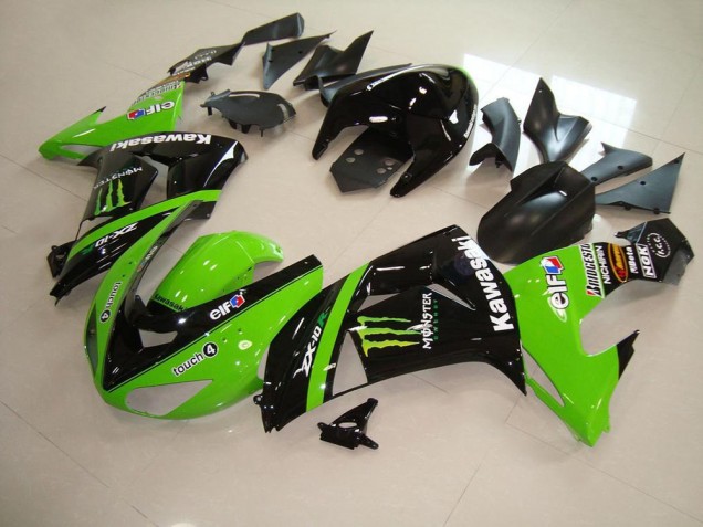 Buy 2006-2007 Green Monster Kawasaki ZX10R Motorcylce Fairings Canada