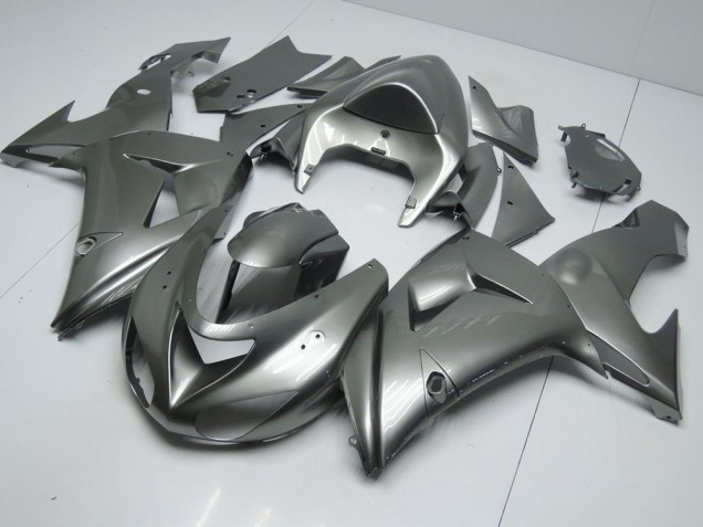 Buy 2006-2007 Glossy Grey Kawasaki ZX10R Bike Fairings Canada Buy 2006-2007 Glossy Grey Kawasaki ZX10R Bike Fairings Canada