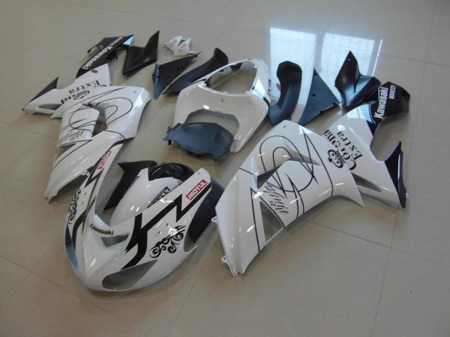 Buy 2006-2007 White Corona Kawasaki ZX10R Motor Fairings Canada Buy 2006-2007 White Corona Kawasaki ZX10R Motor Fairings Canada
