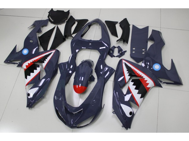 Buy 2006-2007 Grey Shark Kawasaki ZX10R Replacement Fairings Canada Buy 2006-2007 Grey Shark Kawasaki ZX10R Replacement Fairings Canada