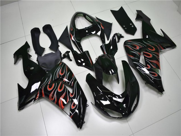 Buy 2006-2007 Black Grey Red Kawasaki ZX10R Motorbike Fairing Canada
