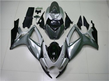 Buy 2006-2007 Silver Grey Suzuki GSXR 600/750 Motorcycle Replacement Fairings Canada