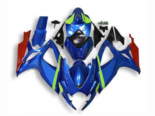 Buy 2006-2007 Blue Suzuki GSXR 600/750 Motorcyle Fairings Canada
