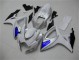 Buy 2006-2007 White Blue Suzuki GSXR 600/750 Motorcylce Fairings Canada