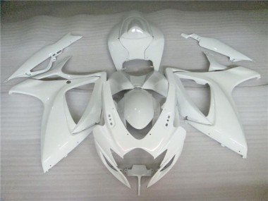 Buy 2006-2007 Pearl White Suzuki GSXR 600/750 Motorbike Fairing Canada
