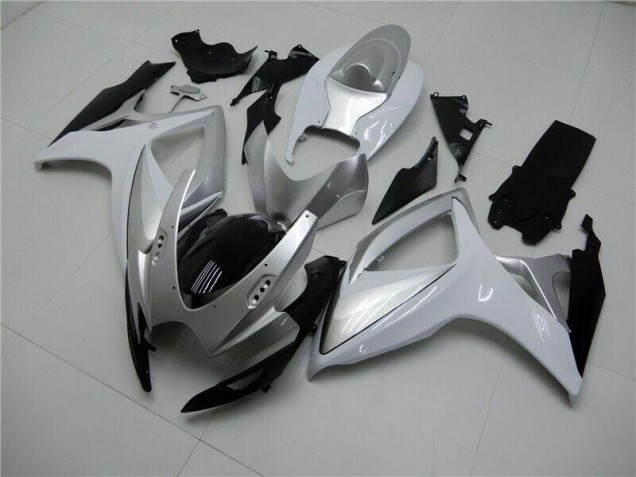 Buy 2006-2007 Silver Suzuki GSXR 600/750 Motorcycle Fairings Kits Canada