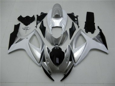 Buy 2006-2007 Silver Suzuki GSXR 600/750 Motorcycle Fairings Kits Canada