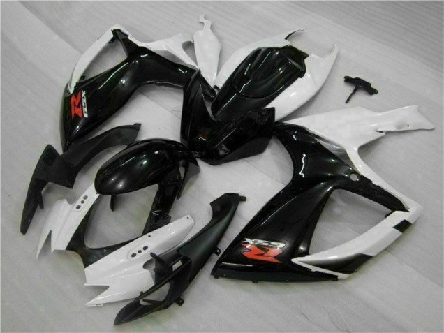 Buy 2006-2007 White Black Suzuki GSXR 600/750 Motorcycle Fairings Kit Canada