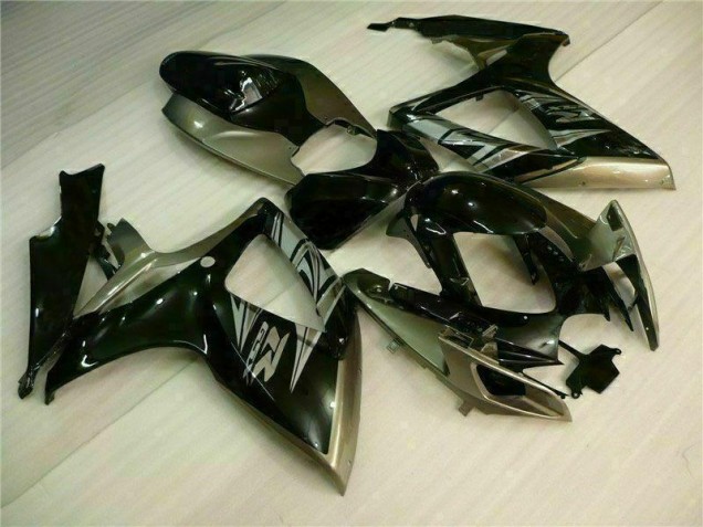 Buy 2006-2007 Black Grey Suzuki GSXR 600/750 Motorcycle Fairing Kits Canada Buy 2006-2007 Black Grey Suzuki GSXR 600/750 Motorcycle Fairing Kits Canada