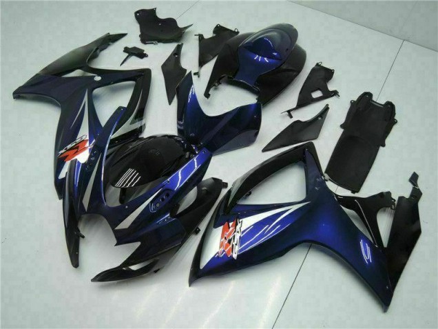 Buy 2006-2007 Black Blue Suzuki GSXR 600/750 Motorbike Fairing Kits Canada Buy 2006-2007 Black Blue Suzuki GSXR 600/750 Motorbike Fairing Kits Canada